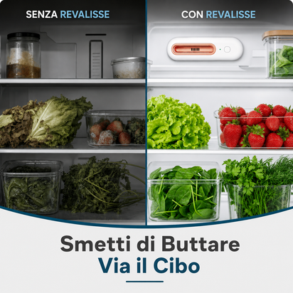 Revalisse™ - Purificatore d'aria che salva la tua spesa.