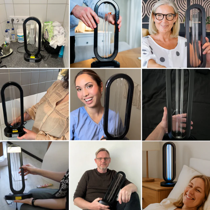 Revalisse™ - Lampada a luci UV per una pulizia in meno di 60 minuti