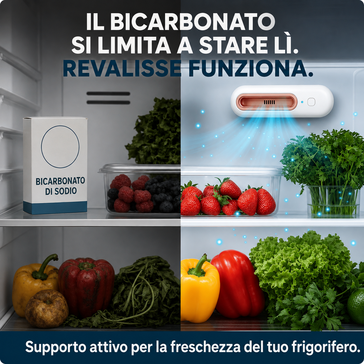 Revalisse™ - Purificatore d'aria che salva la tua spesa.